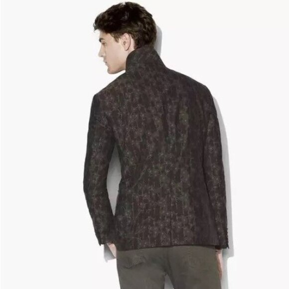 John Varvatos Woodward Ivy Jacquard limited edition blazer, size 54 - Picture 2 of 13